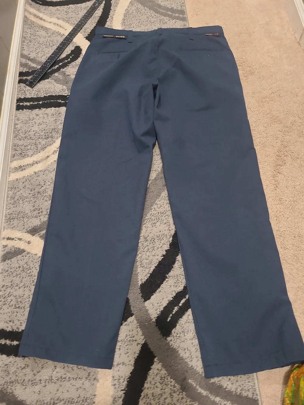 Workrite FR Work Pants Mens 36x30” Cat 2 Protera Navy Blue Nomex Fire Resistant